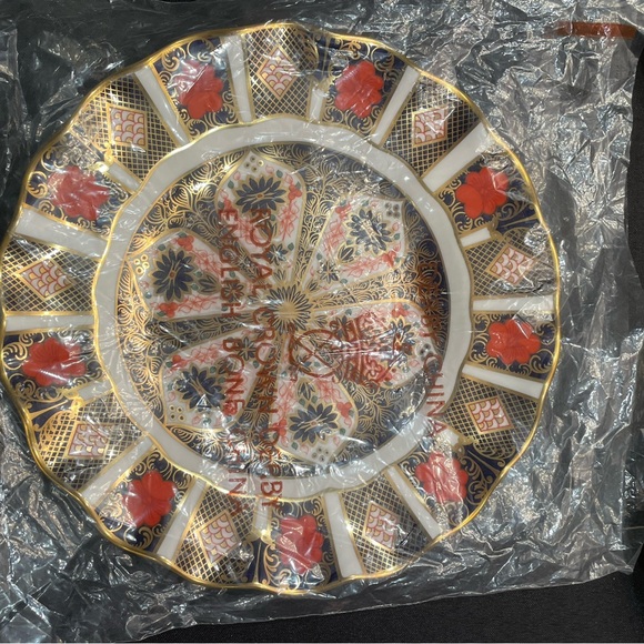 Royal Crown Derby flutes dessert plates - Picture 3 of 4